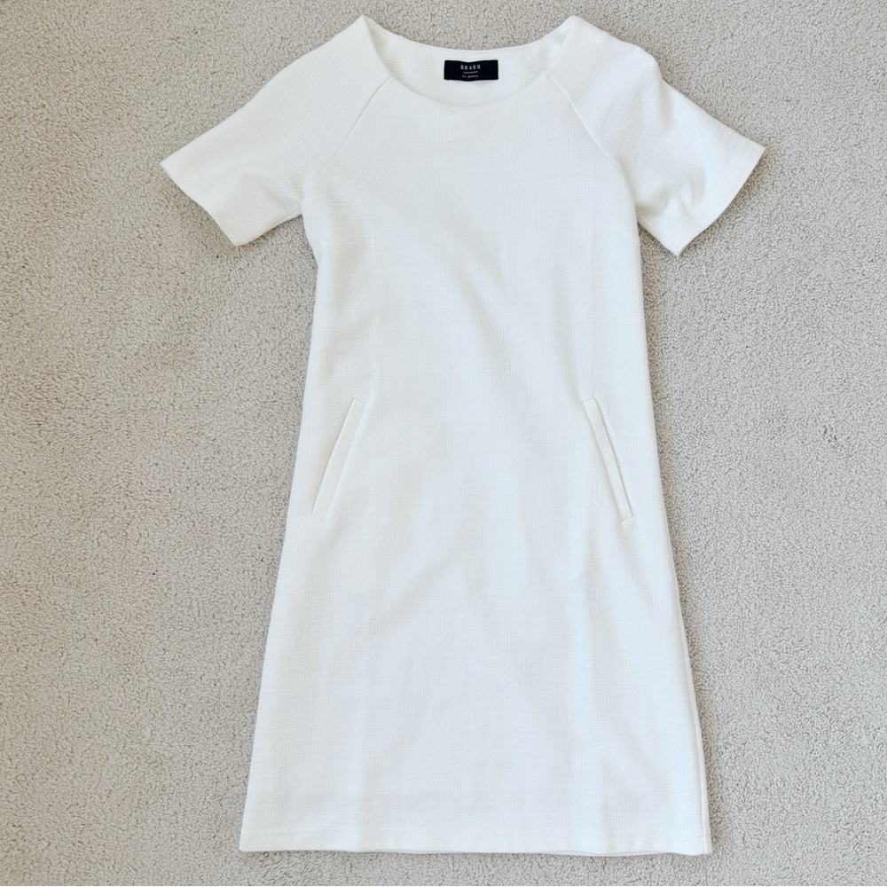 Brass White Dress